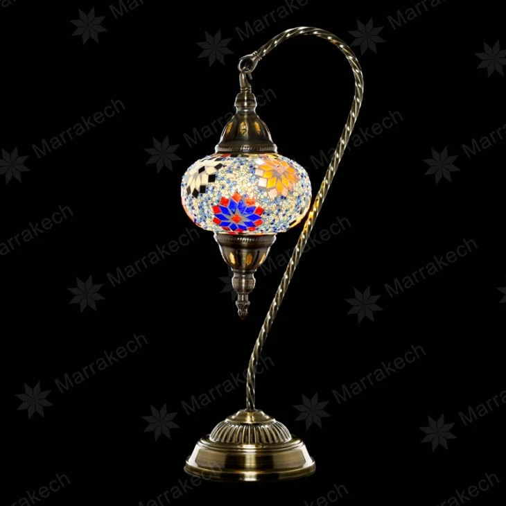 Swan Design Turkish Lamp